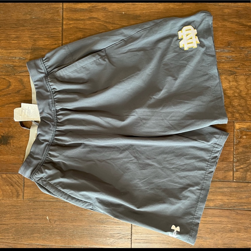 Under Armour Notre Dame Shorts Size Medium